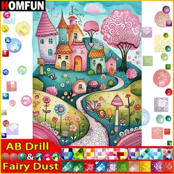 HOMFUN Fairy Dust AB Full diamond Painting 