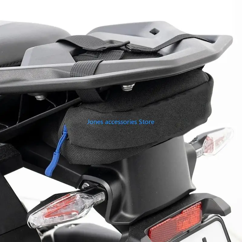 

W8KD Rear Seats Storage Bag Nylon Bag Motorcycle Rear Seats Bag Large Capacity Storage Bag for R1300GS Motorcycle Enthusiasts