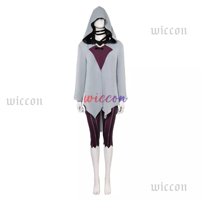 Arcane LOL Jinx Cosplay Fantasia Wig Cloak Top Pants Set Costume Disguise For Female Women Adult Halloween Carnival Party Suit