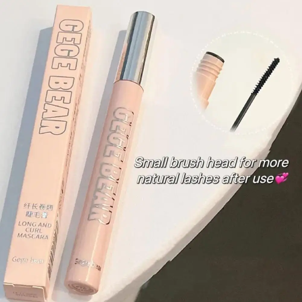 Per Gege bear Natural Curl Mascara Mascara duraturo ad asciugatura rapida allungamento trucco ciglia impermeabili senza sbavature spesse N9U7