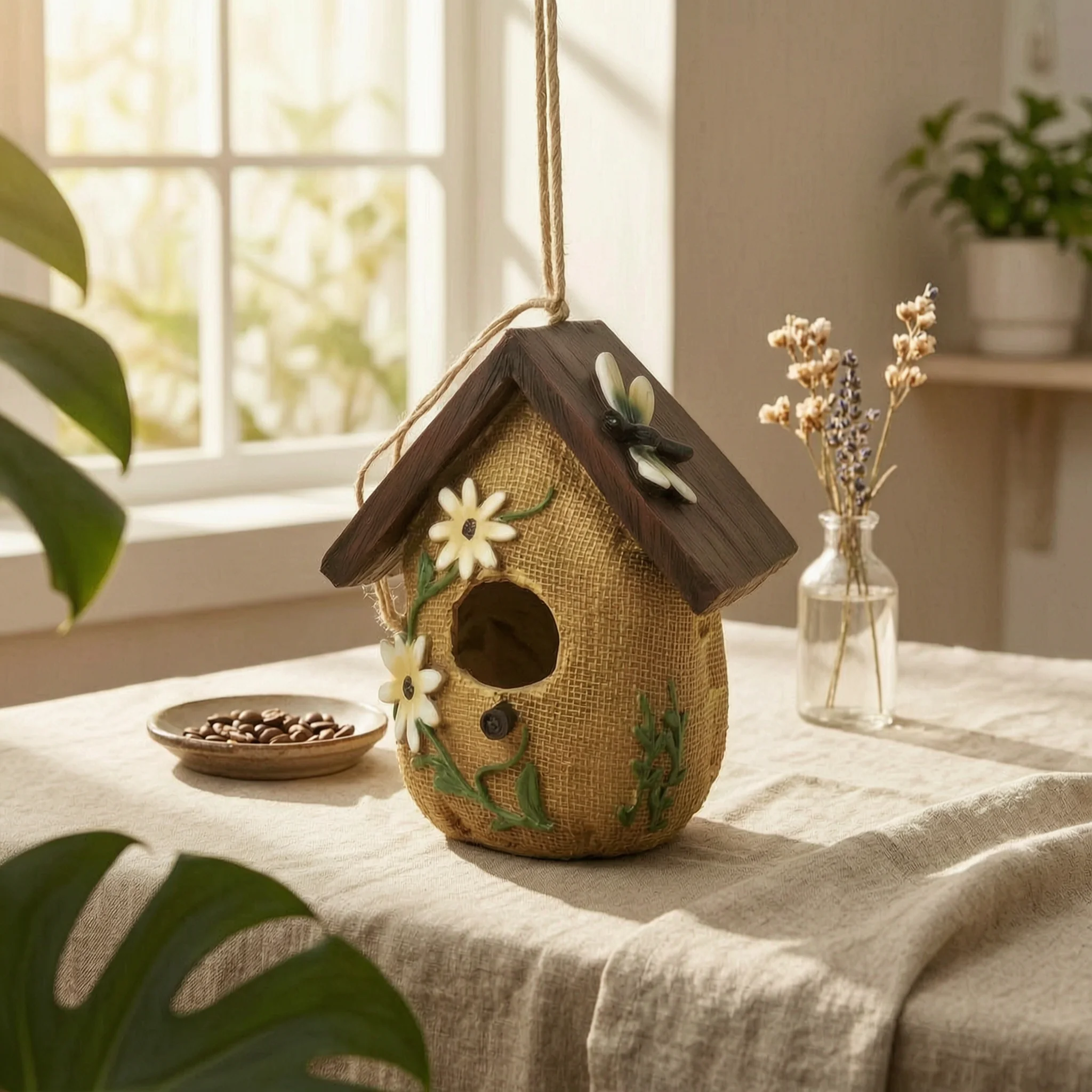 Hanging Birdhouse Ornament Accents Decorative Item