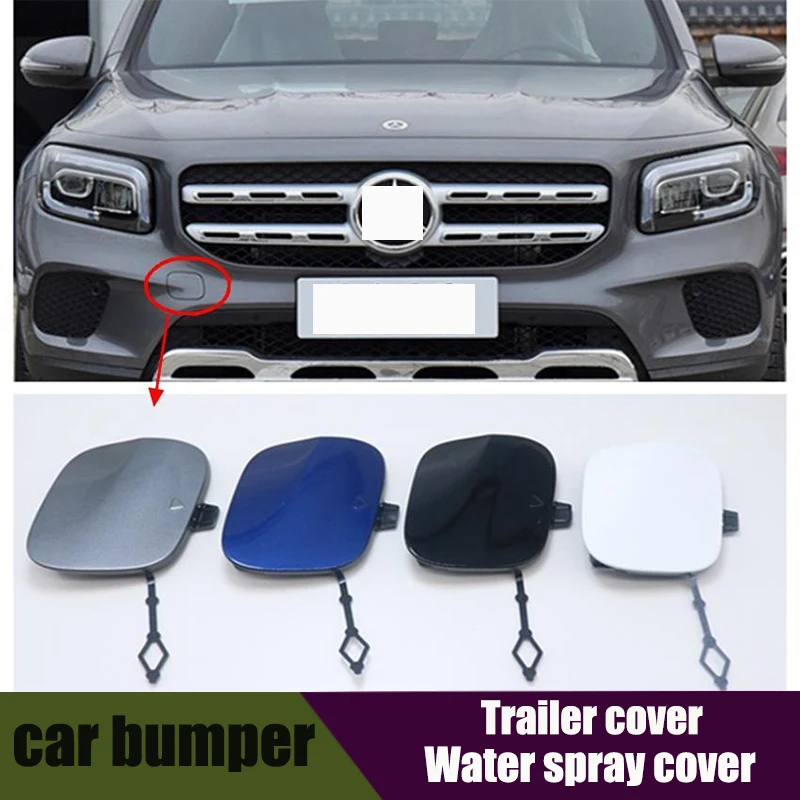 Auto Front Bumper Tow Hook Cap Towing Eye Cover for Mercedes-Benz GLB X247 GLB180 GLB200 GLB220 2020 2021 2022 2023
