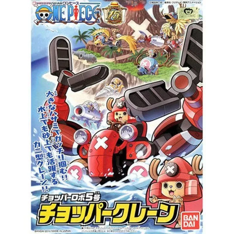 Bandai Originele Echt Een Stuk Chopper Robo 1 2 3 4 5 Anime Actiefiguren Speelgoed voor Kinderen Gift Assembly Model ornamenten