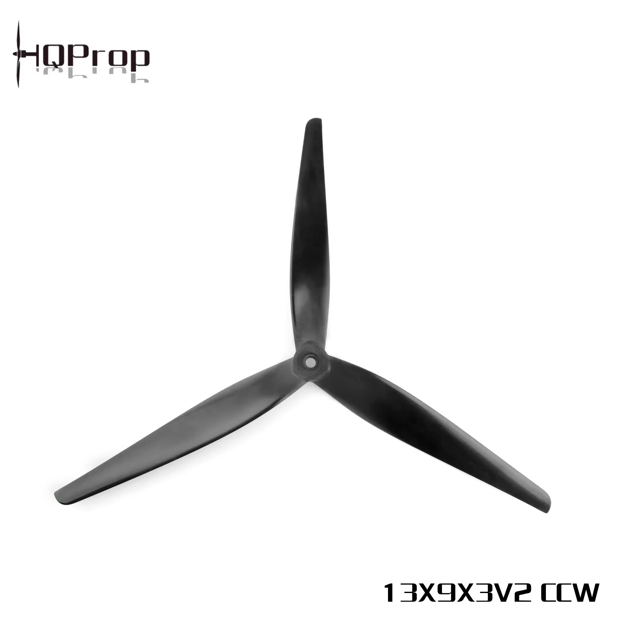 HQProp 13X9X3V2 Prop 13Inch 3-Blade Black-Carbon Reinforced Nylon X-Class HQ 1309 Propeller For RC FPV Drone Quadcopter(1Pair)