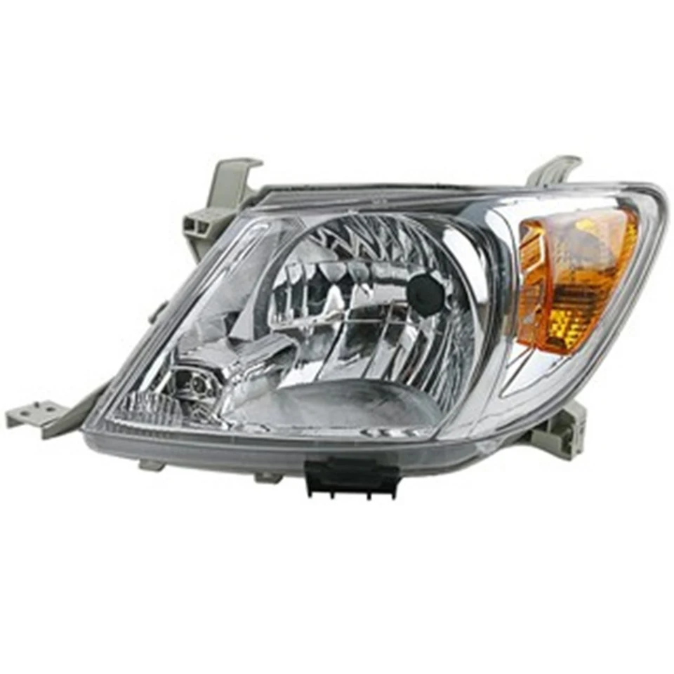 Picture 3: For Toyota Hilux Vigo 2005~2008 Transparent Headlamp Lamp Shade Headlight Shell Lens Plexiglass Replace The Original Lampshade