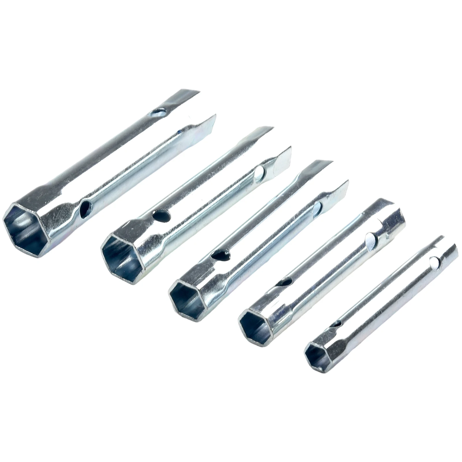 

For Auto Repair Tubular Box Wrench DIY Polished Finish Professional Professional Tool Set Steel Widely Applicable