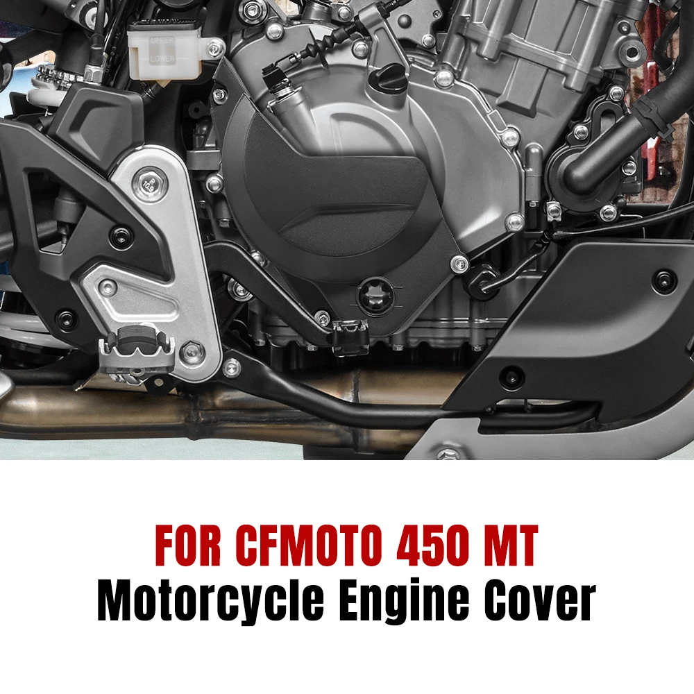 Accessoires de motos couvercle de moteur étui de Protection pour CFMOTO CF MOTO 450MT 450-MT MT450 2024 couvercles de moteur protecteurs