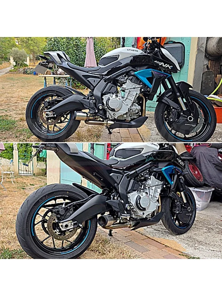 Voor CF-Moto 675SR 675SS volledige systeem 675sr cfmoto 2024 2025 51mm Slip Op Uitlaatsysteem Header Pijp uitlaten Leidingen - afbeelding 2