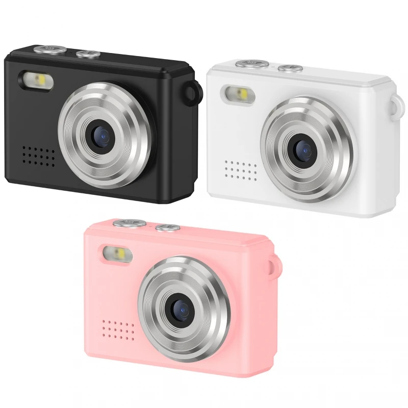 Pocket sleutelhanger camera 1080P HD video 12MP foto digitale camera LCD-scherm 6 filters draagbare minicamera voor reisopname - afbeelding 2