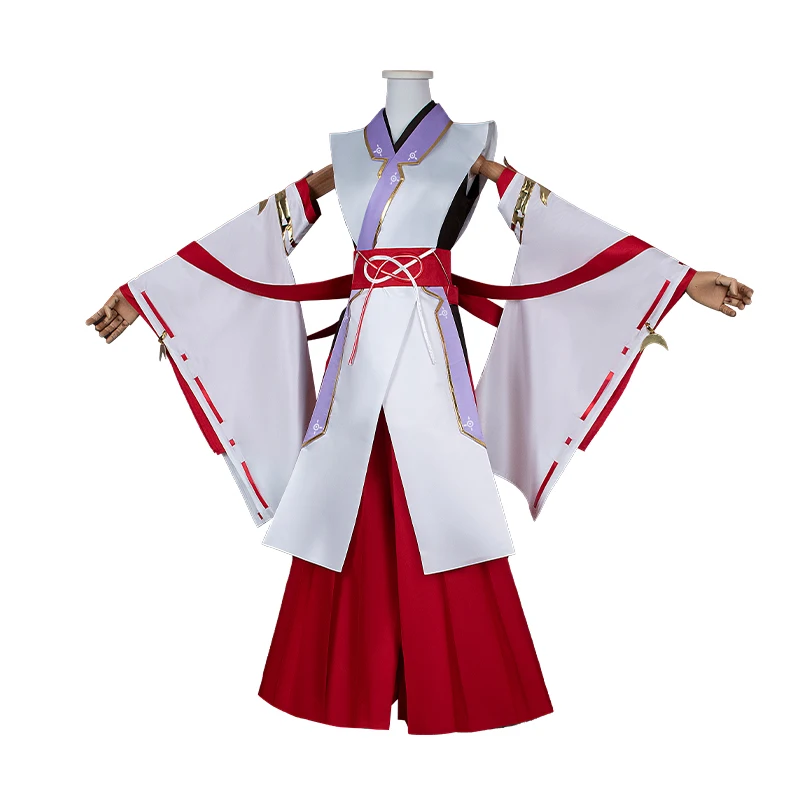 새로운 Noharra Rinn 코스프레 의상 할로윈 크리스마스 역할 놀이 파티 만화 전시회 재고 있음 S-XL 사쿠라 의상