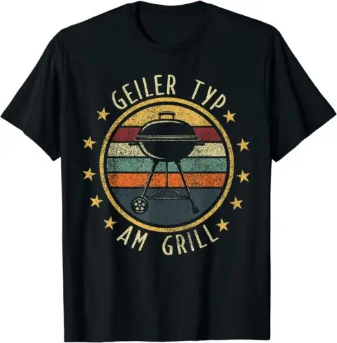 Neu Herren Geiler  Grill BBQ Grillen Grillabend Grillsaison Premium T-shirt