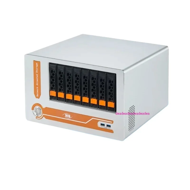 8 Disk Nas Chassis Flex Power USB Hot Plug Server Case Home Student Office Computer Mini itx Chassis  Storage Server