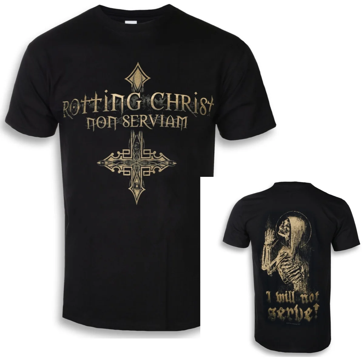 Summer Rotting Christ Graphic Cotton T-shirt Unisex Summer Short Sleeve Fashion Brand Tee Luxury Casual Vintage Tees