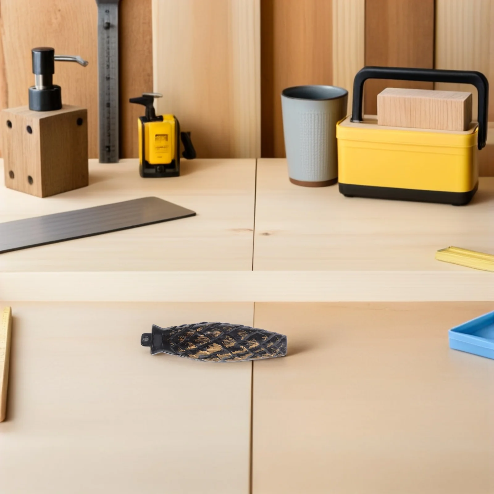 

2Pcs Pine Cone Shaped Pendulum Wall Clock Movement Mechanism Replacement Plastic Clock Pendulum Decoration Accessory