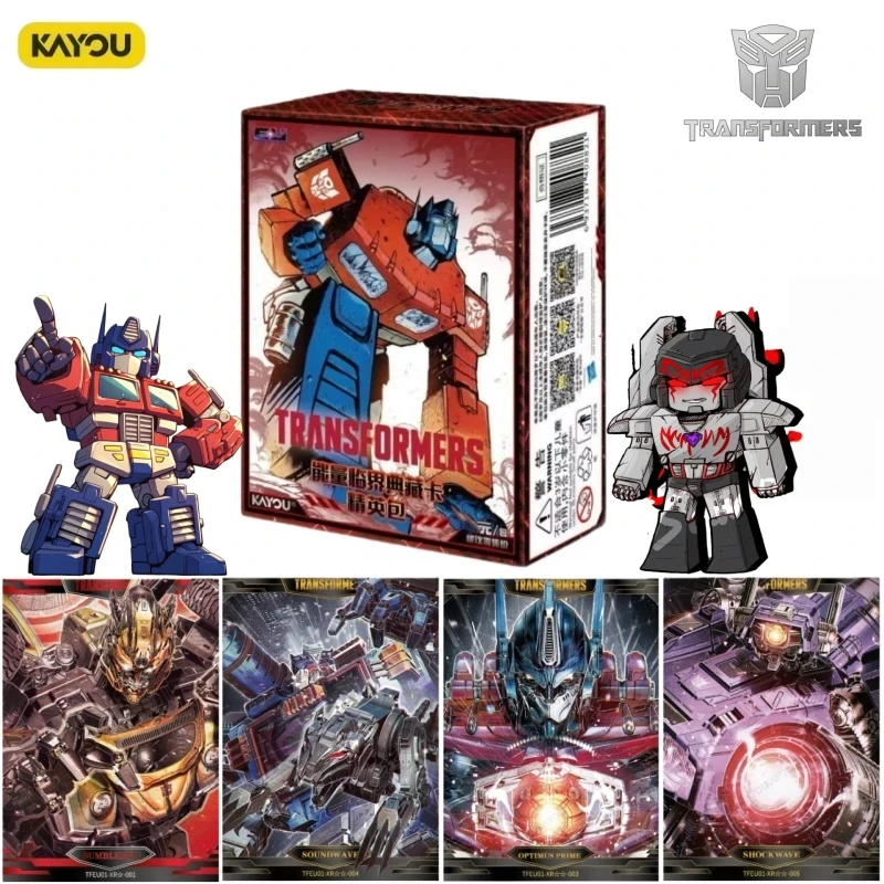 

KAYOU Official Genuine Transformers Card Energon Surge Elite Pack Series Limited Edition Rare Boys Anime Peripheral FestivalGift