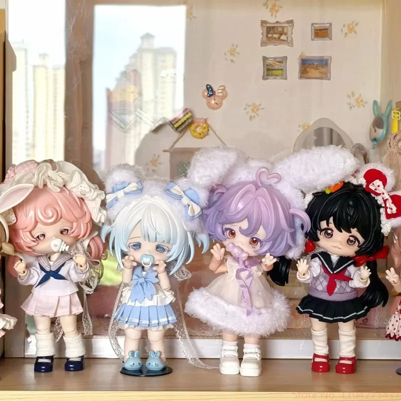 

Оригинальный Come4free 14 см молочный торт Dream Puff серии слепая коробка 1/12 Bjd шарнирная фигурка настольные игрушки украшения подарки