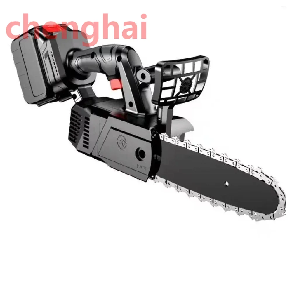 21V Cordless electric Chain Saw Mini Rechargeable Battery Portable Lithium battery chainsaw