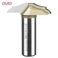 OUIO Arden carpentry cabinet door core plate milling cutter long knife wood trimming cnc router bits1/2*3-5/8 Arden A1802218