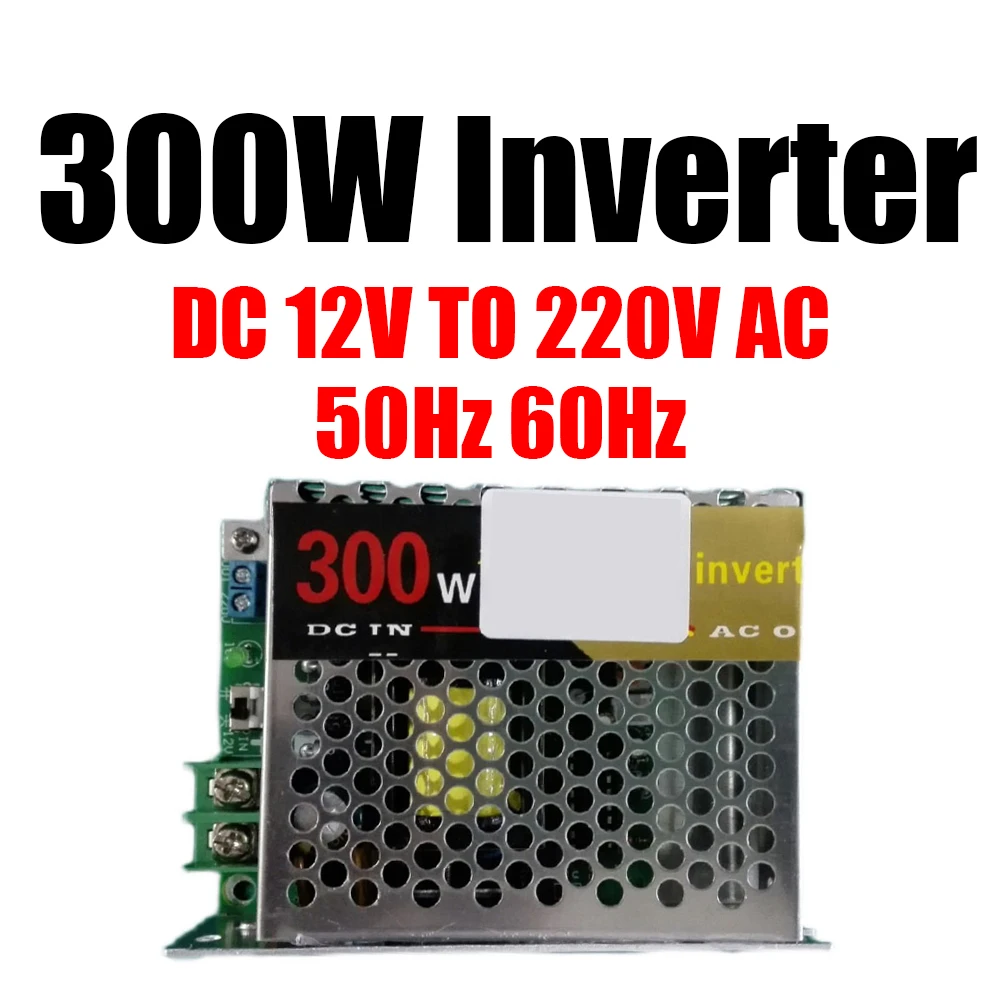 Inverter circuit board 300W Modified Wave DC 12V TO 220V AC 50Hz 60Hz / DC-AC Lithium Battery Boost POWER converter Module