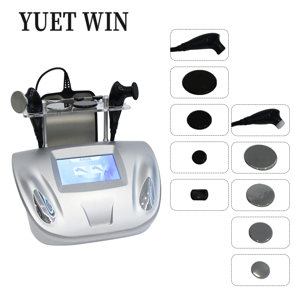 

YUET WIN New Thermo Therapy 448K Machine CET RET High Frequency Lose Weight Skin Tightening Lifting Anti Wrinkle Beauty Device