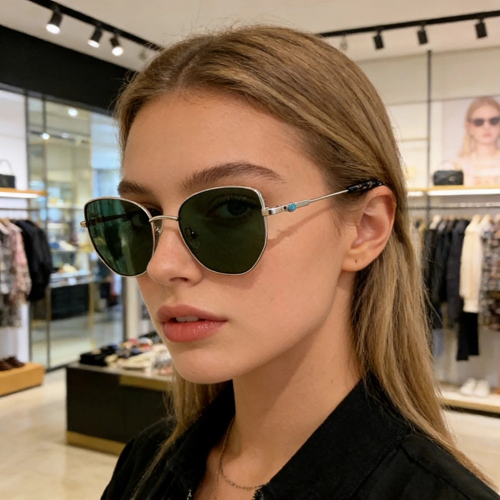 

2026 New Trendy Fashion Women's Sunglasses Elegant Cat Eye Styles Handmade Sunglasses Designer Polarized UV400 Sunglasses
