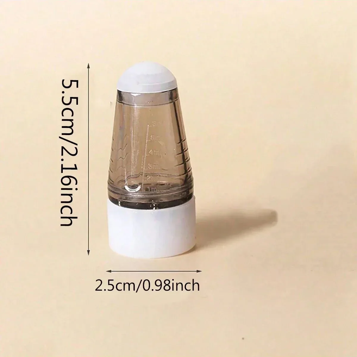 قطعة واحدة من مشط دوار لتنشيط فروة الرأس - كرة تدليك مملوءة بالزيوت العطرية لتعزيز نمو الشعر وتغذية علاج فروة الرأس