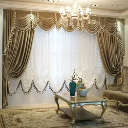 Neoclassical European Blue Curtains for Living Room Bedroom Study High-grade Luxury Solid Colour Embroidery Velvet Fabric Custom