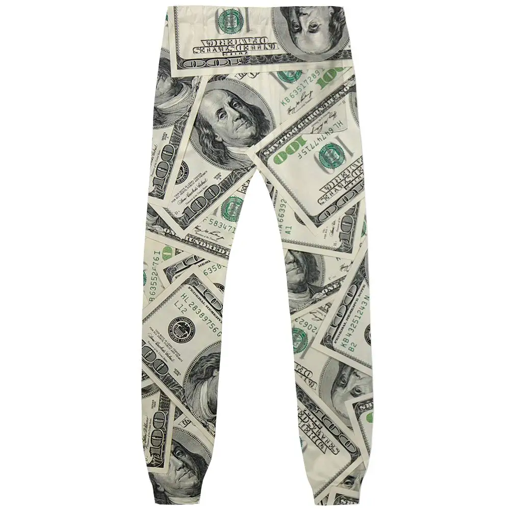 HX Money Hoodie Fashion Cash Coins Printed T-shirts Hoodie Pants Mens Womens Clothing Sets Tracksuit Dropshipping