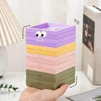 10pcs,Transparent floating display box, plastic film jewelry packaging box, jewelry, necklace, ring, and collectible storage box