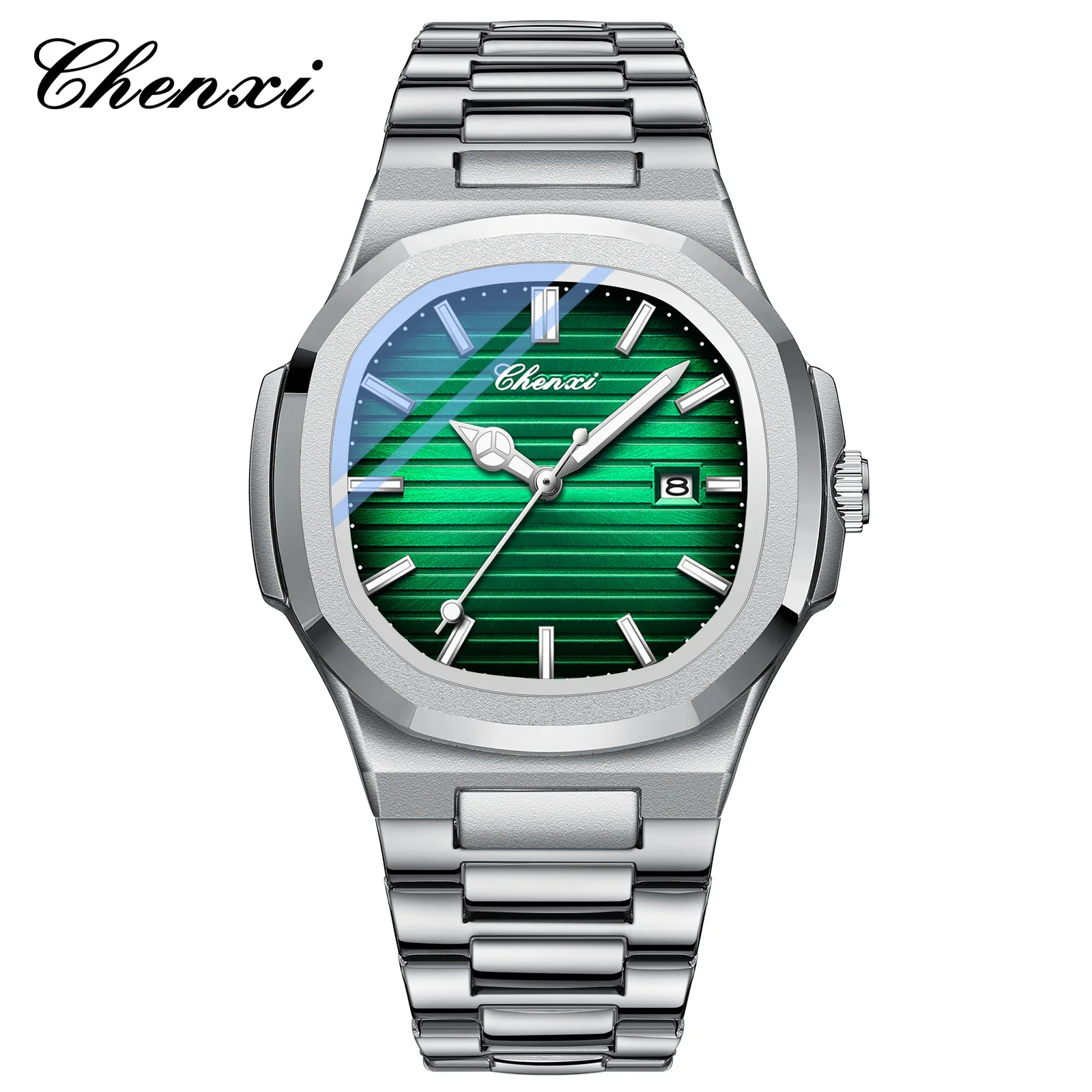 

Luxury Watches CHENXI New Wrist Watch Fashion Creative Stainless Steel 30M Waterproof Date Clock Original Relógios Masculino