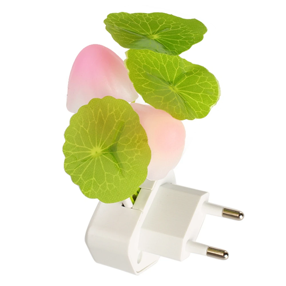 

Home Decor Mushroom Night Light Romantic Sensor LED Dreambed Illumination abajur infantil European Plug Light Sensor