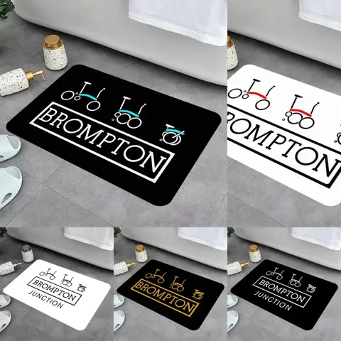 Bromptones  Floor Mats Non-slip Pad Bromptones Bathroom Rugs Girls Non-slip Kitchen Mat Floor Mats Prayer Rug Bedroom Rug Home