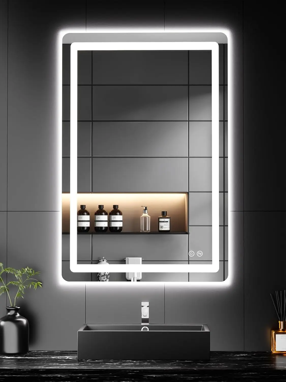 LED Bathroom Vanity Mirror with Lights, 20