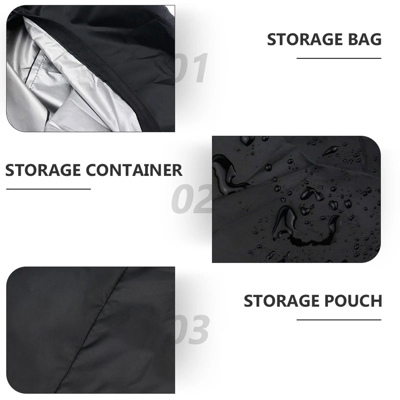 

1Pcs Christmas Tree Storage Bag Waterproof Oxford Cloth Heavy Duty Large Opening Double Handles for Easy Transport Storage