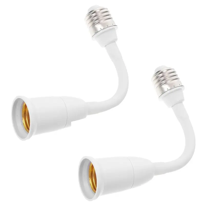 BHTS-2PCS Universal E27 Bulb Holders With Flexible Extension Cords For Various Lengths