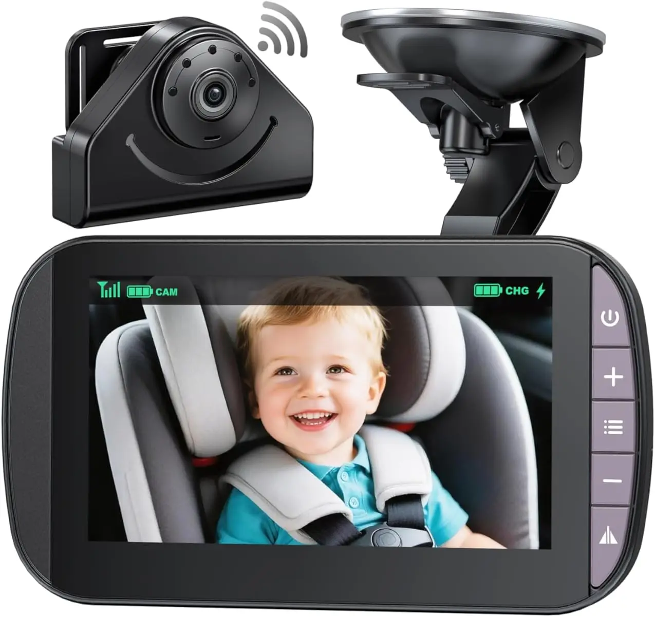 Wireless Baby Car Camera Monitor with Night Vision