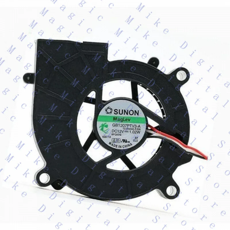 

UU ДЛЯ SUNON GB1207PTV3-A DC 12 В 1,02 Вт 7025 7 см 3-проводной охлаждающий вентилятор