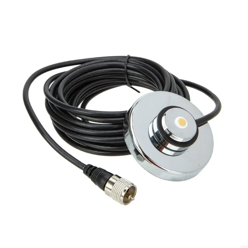 

Heavy Duty NMO Antennas Base with 5 Meter Coaxial Cable Antennas Mount Upgrades for Various Radio Model