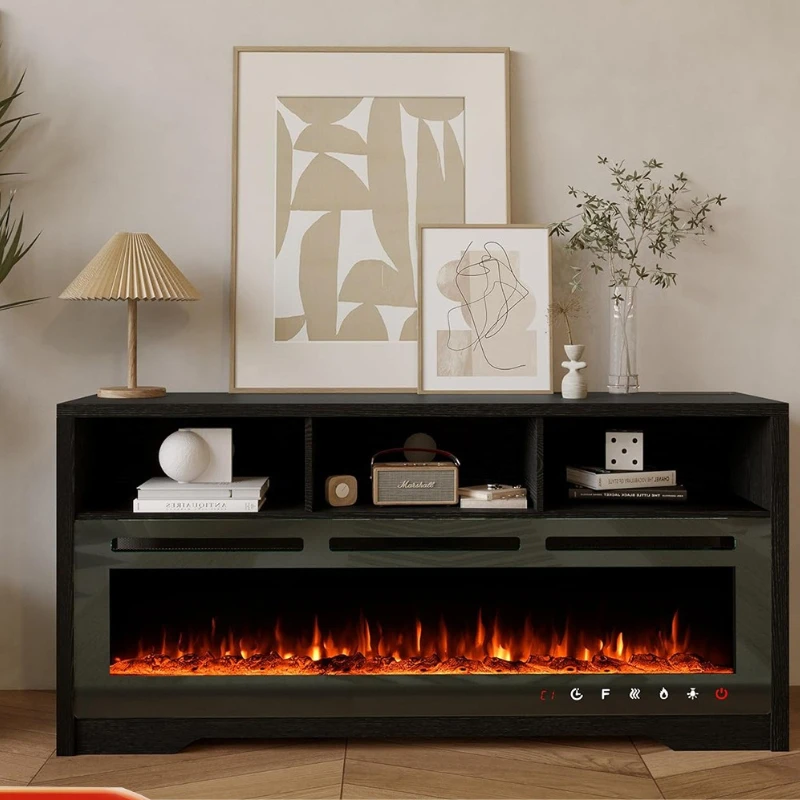 

Intelligent Temperature Control Fireplace TV Cabinet Independent Heating Mode, Cross-border Large Space Living Room Heating