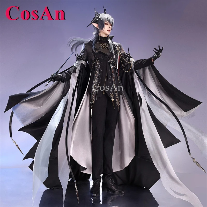 CosAn Game Arknights LOGOS Cosplay Costumes Court Handsome Fashion Combat Uniforms Halloween Party Role Play Clothing S-XL New