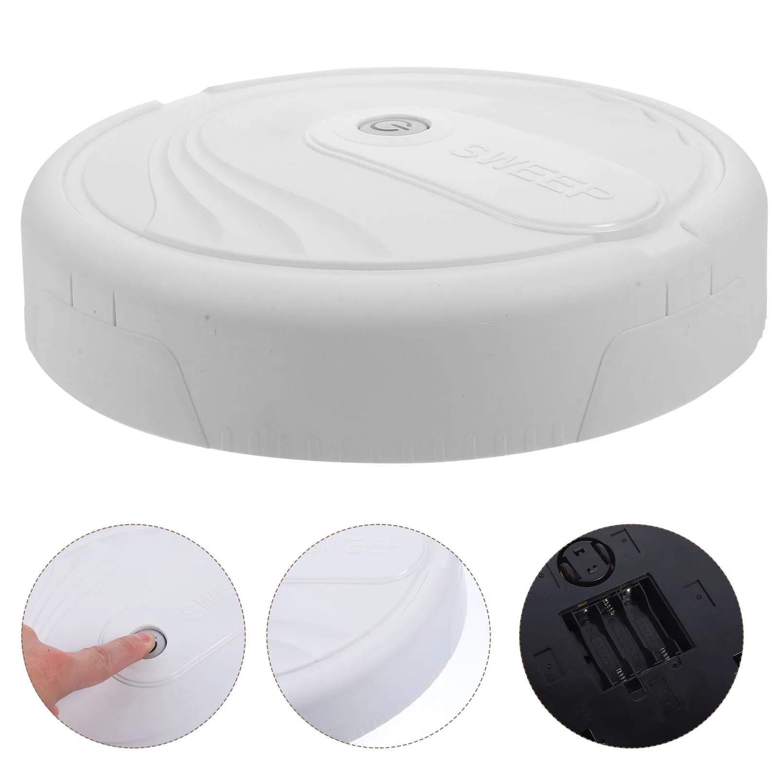 Gesimuleerd veegrobotspeelgoed Kinderen Kinderen Reinigen Spelen Vloerreiniger Tapijt