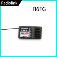 Future Flight Radiolink R6FG V5 Receiver 6 Channel 2.4GHz RC Boat Radio Transmitter Remote Controller RC6GS V2/RC4GS V2/T8FB/T8S