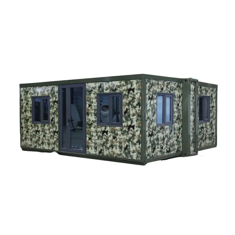 Double Wing Foldable Modern Mobile Three in One Expansion Luxury Apartment Prefabricated Box House Modular Container House