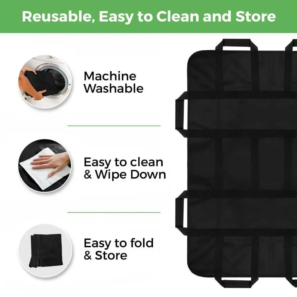 

Многоразовый переворачивающийся коврик для ухода, прочный нейлоновый водонепроницаемый матрас для перемещения пациентов с усиленными ручками, моющийся коврик для перепозиционирования