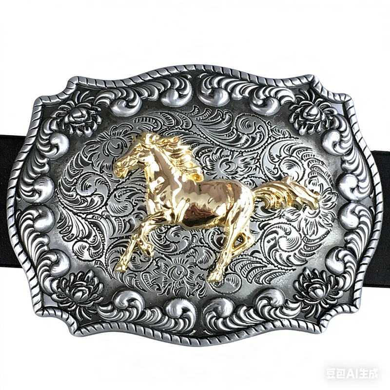 western-cowboy-rodeo-horse-double-color-belt-buckle-also-stock-in-us-bk-wt129-free-shipping