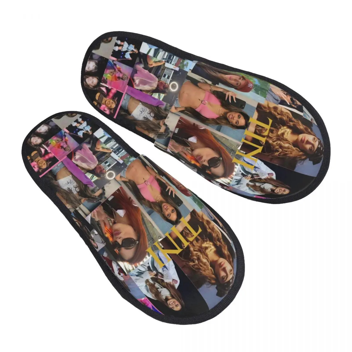 

Martina Stoessel TINI Tour Plush Slippers Bedroom Singer Soft Memory Foam Slippers Non-slip