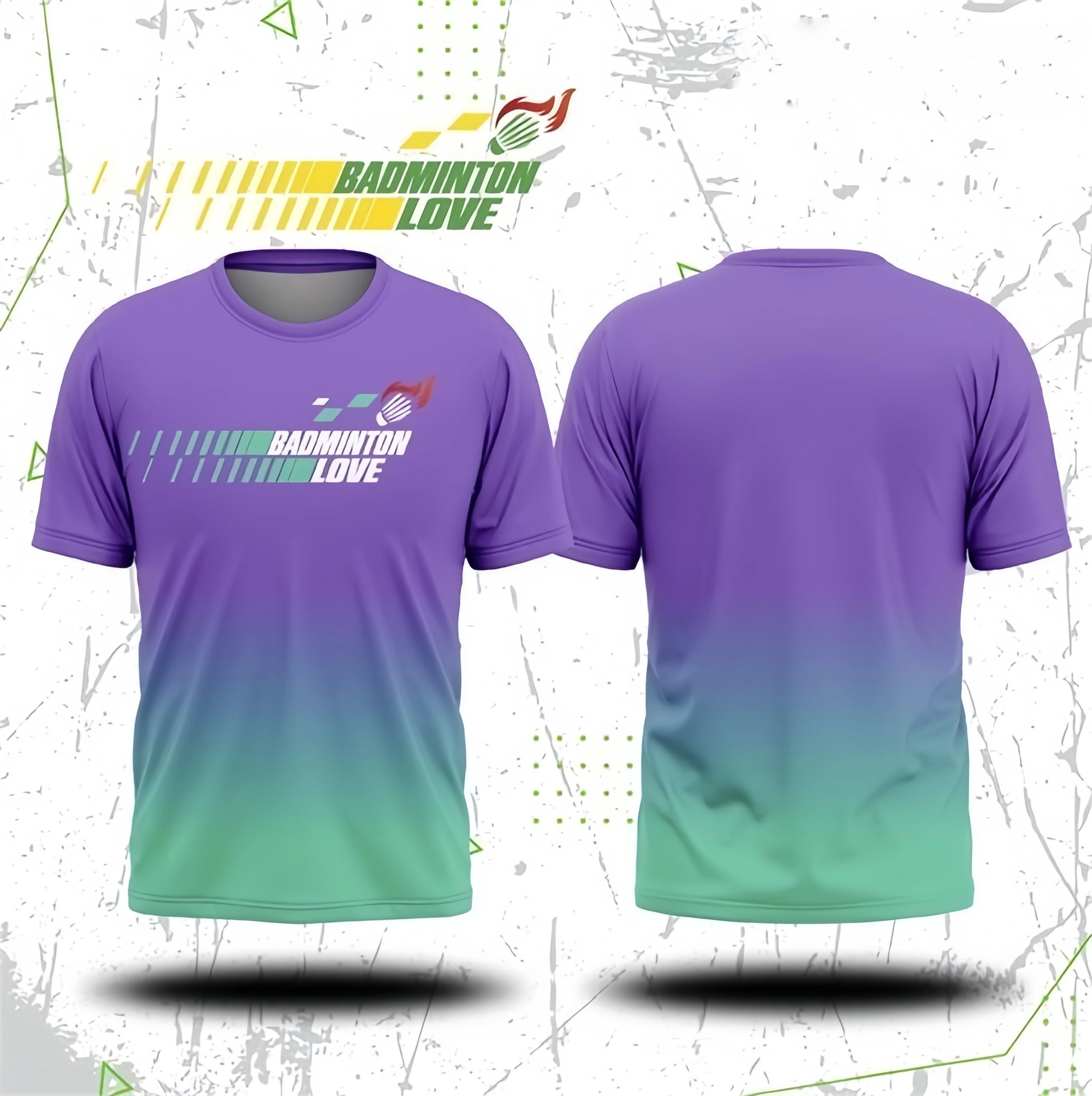 

Outdoor Badminton Sports Men's T Shirt Casual O-neck Loose Short Sleeve Top Fashion Quick Dry Gym T-shirt Man Summer Running Tee