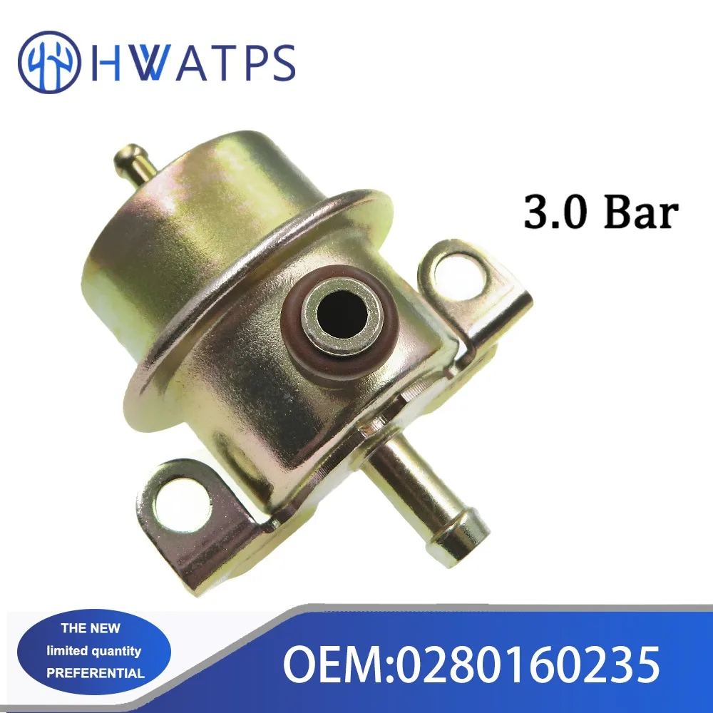 0280160235 0280160241 3.0 Bar Fuel Injection Pressure Regulator For Hyundai BMW 325i 318i VW Golf Jetta Peugeot 405 Volvo 84-95