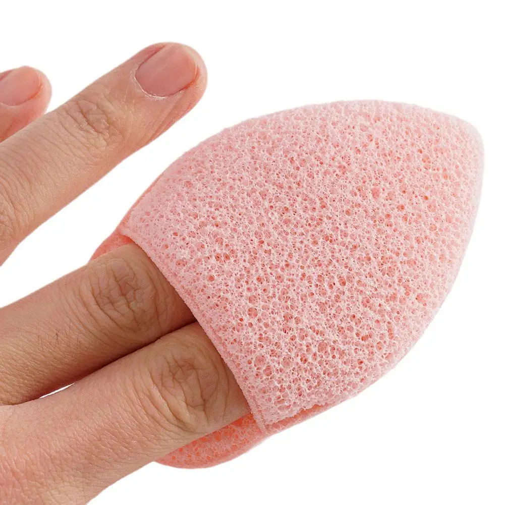 1PCS Exfoliating Face Wash Cleansing Puff Flutter Sponge Deep Remover Black Headband Cosmetic Sponges Facial Tool Makeup Sponges