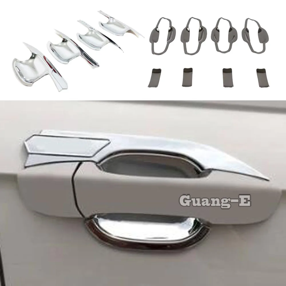 

For Volkswagen VW Polo Hatchback 2019 2020 2021 2022 Car Cover Detector Trim ABS External Door Bowl Sticks Frame Armrest Hood